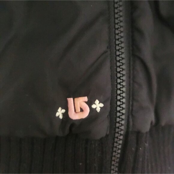 BURTON | Nylon vest jacket black embroidered sz XS - Picture 5 of 5
